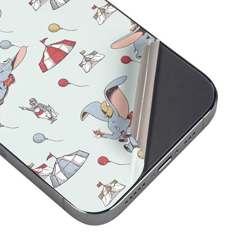 Disney Dumbo Vintage Pattern iPhone 16 Pro Skin